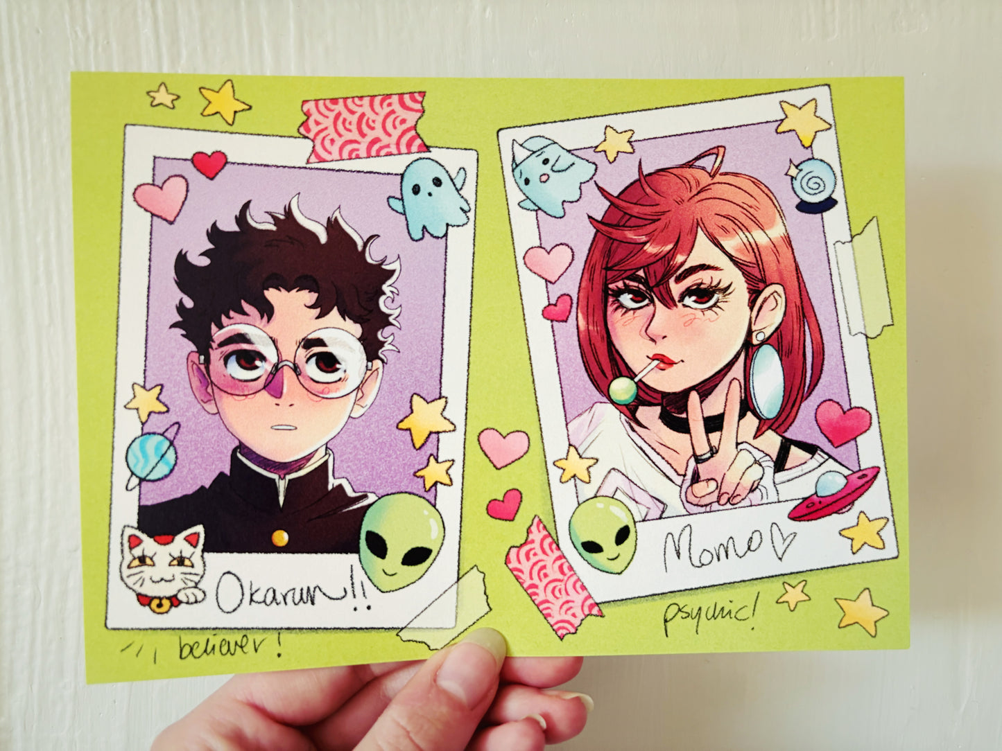 DanDaDan Postcard Print