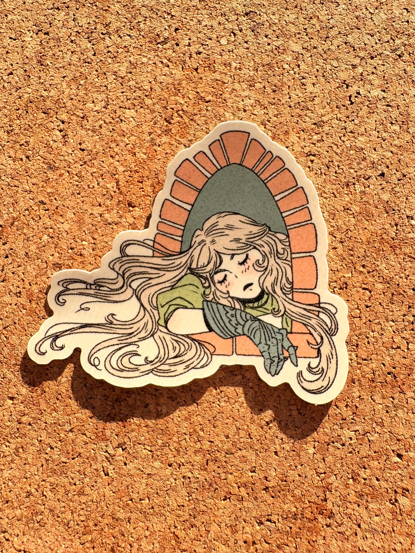 Gauntlet Girl Sticker