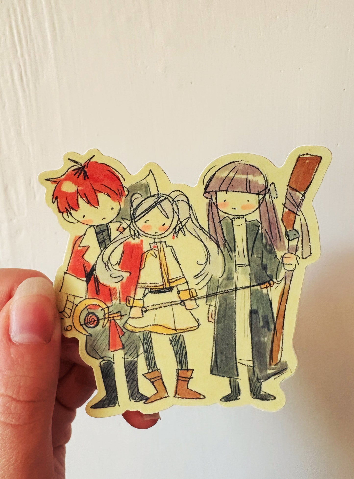 Dopey Frieren and Friends Sticker