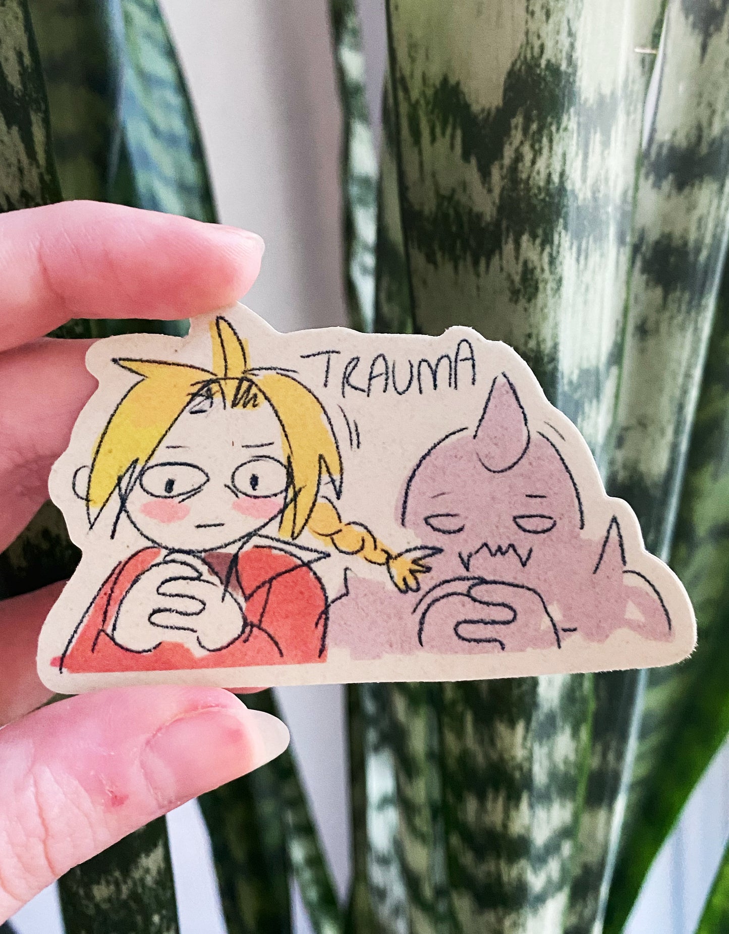 “Trauma” FMA Sticker