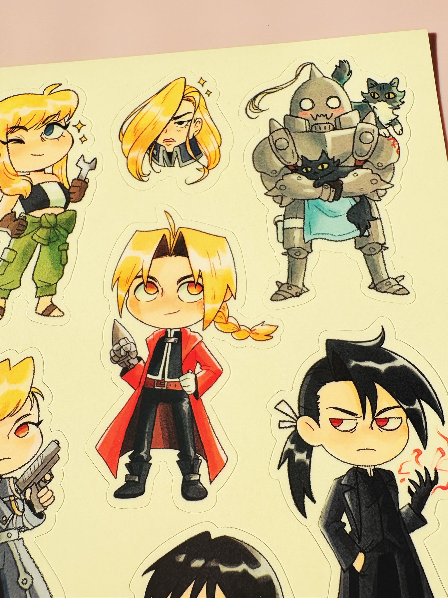 Fullmetal Alchemist Sticker Sheet