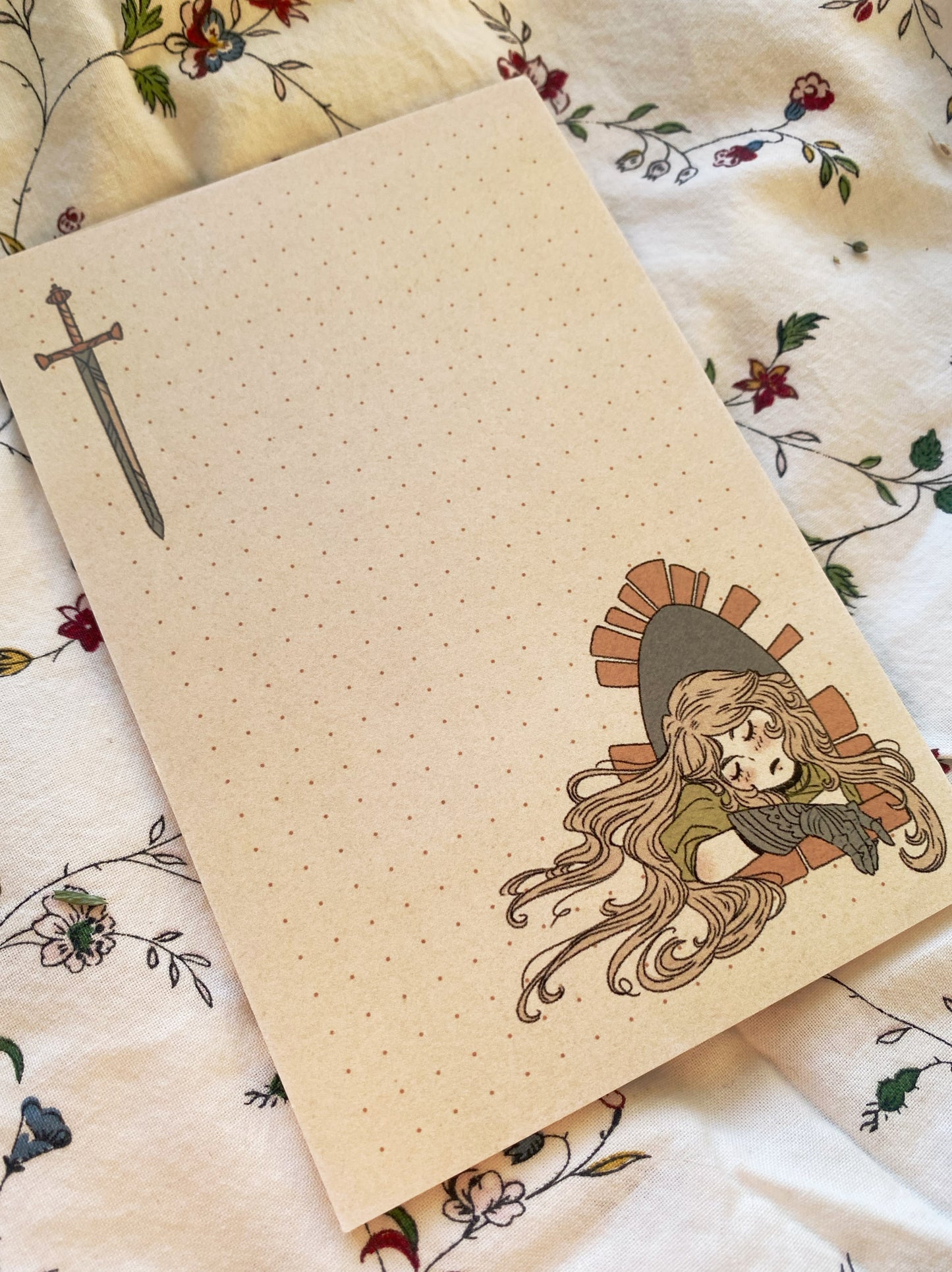 Gauntlet Girl Magnetic Dot Grid Notepad