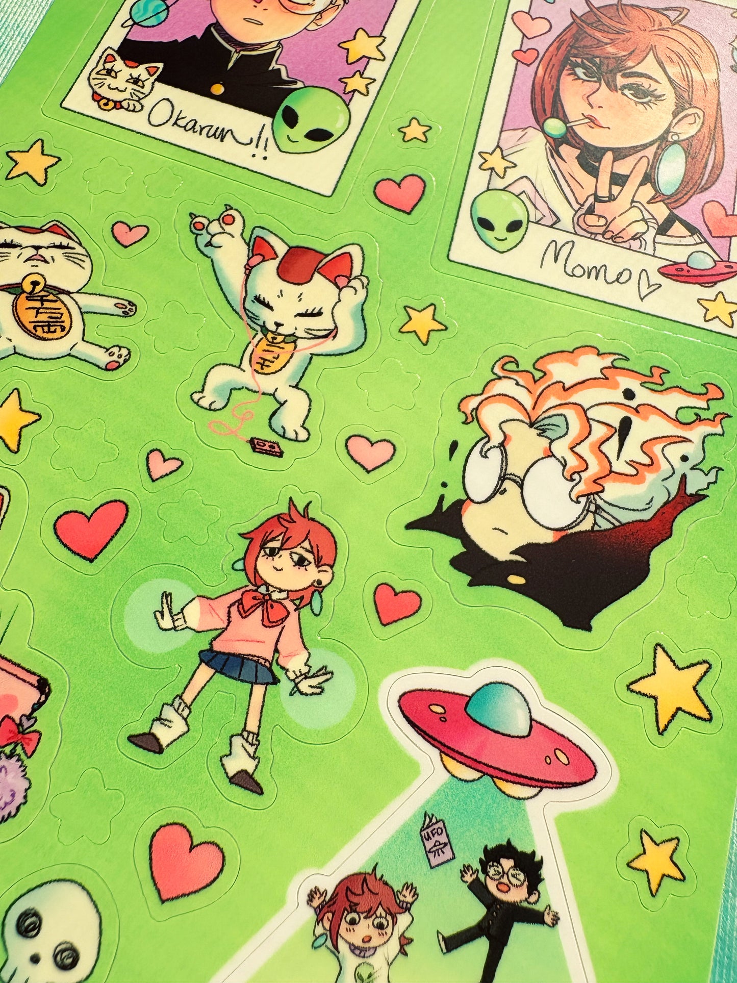 DanDaDan Sticker Sheet