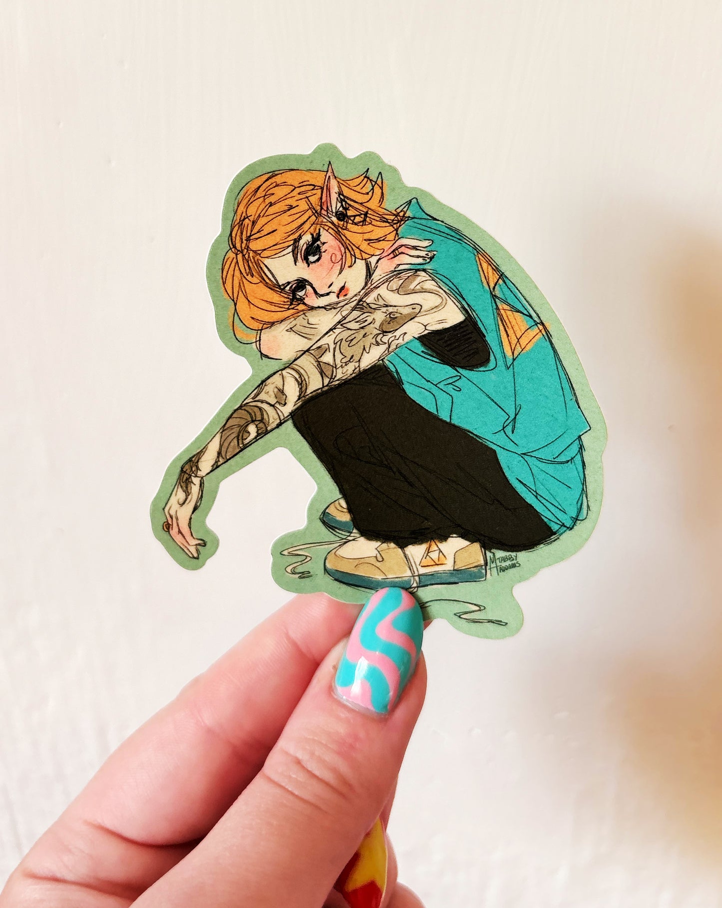 Modern Zelda Sticker