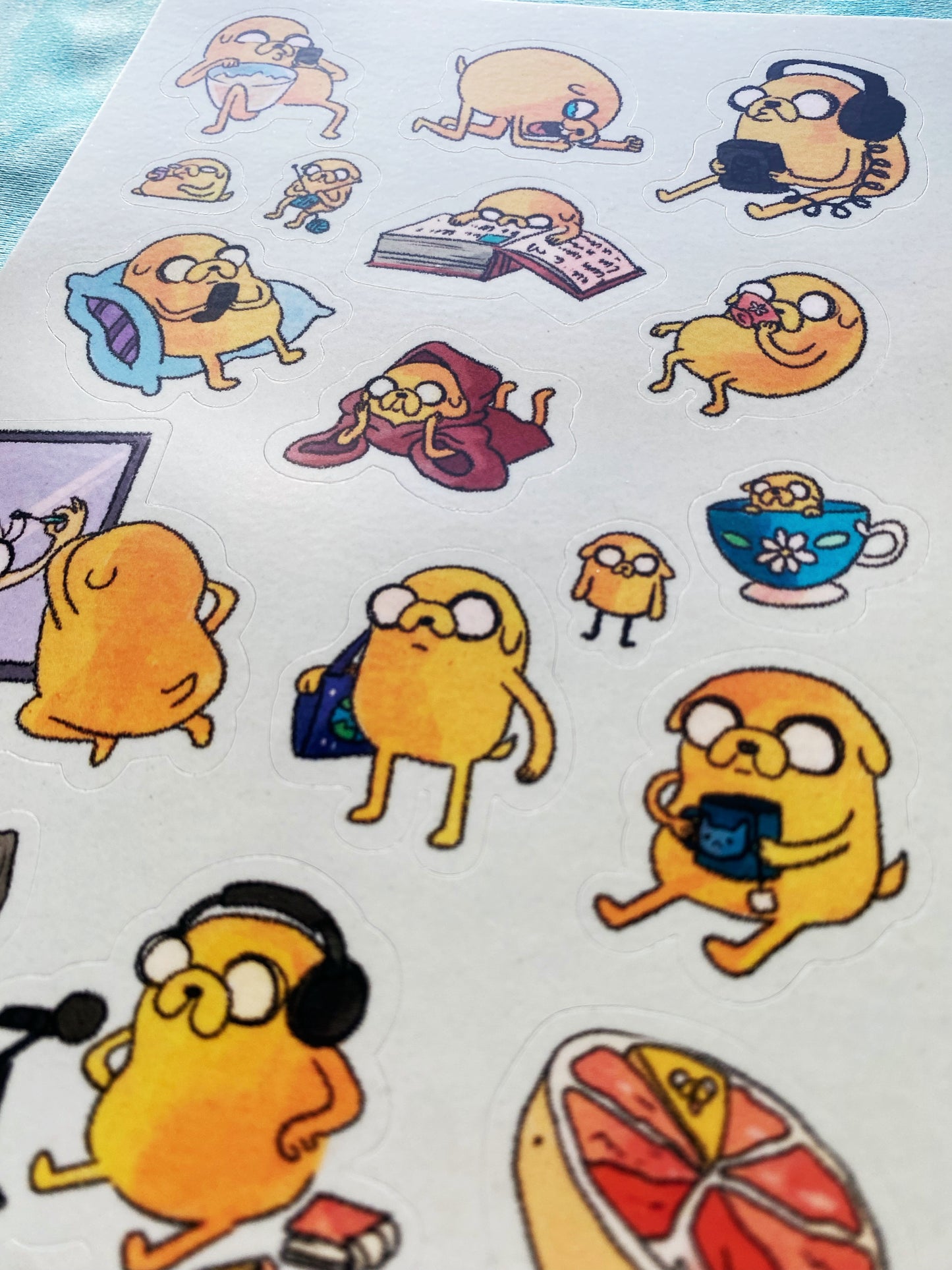 Jake the Vibes Sticker Sheet