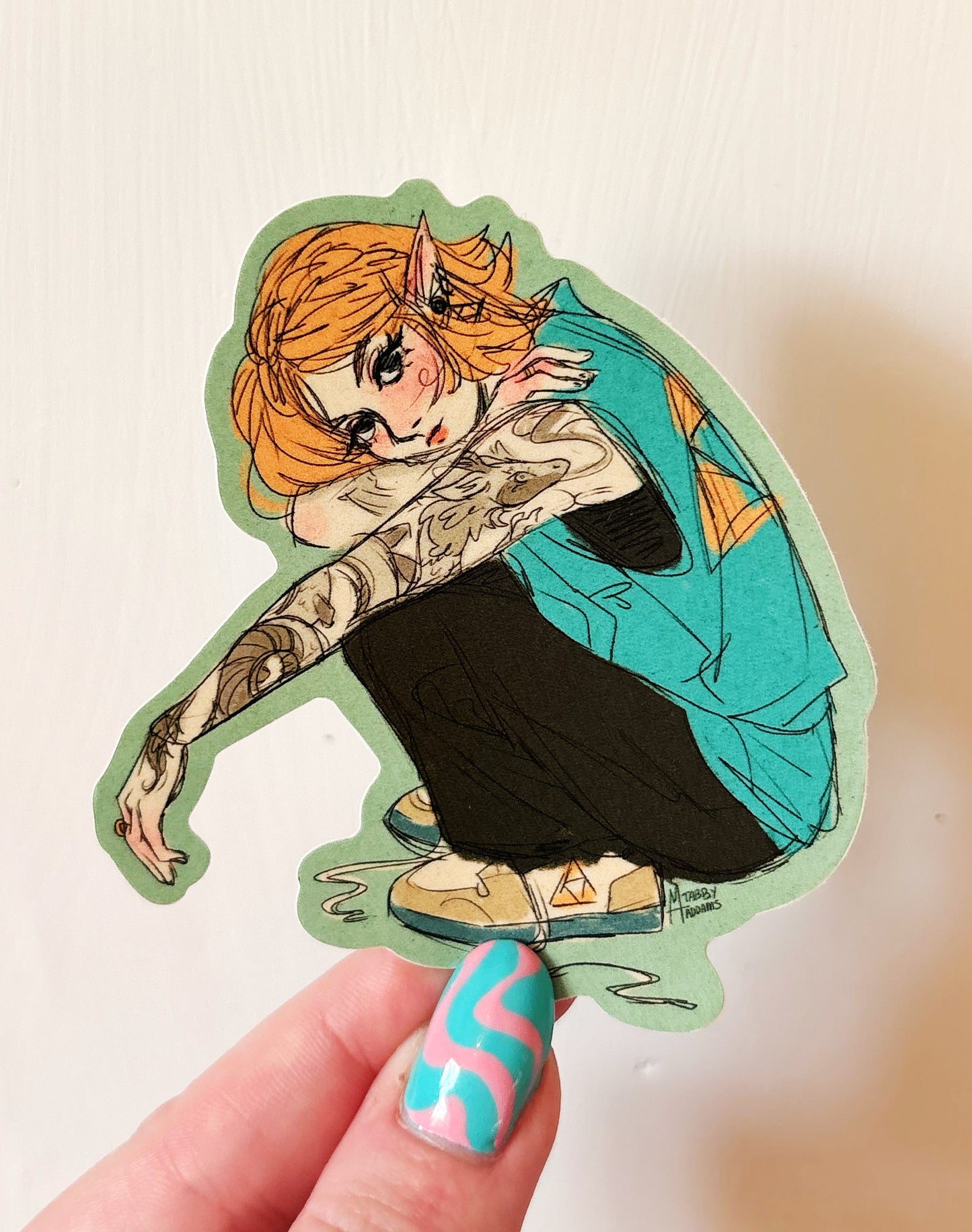 Modern Zelda Sticker