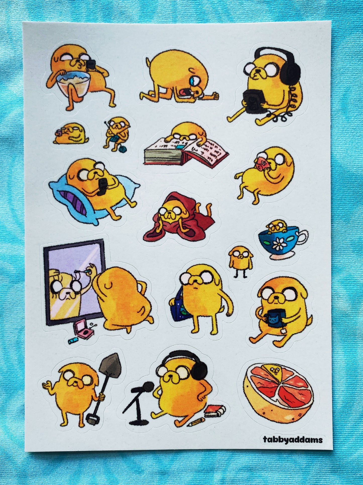 Jake the Vibes Sticker Sheet