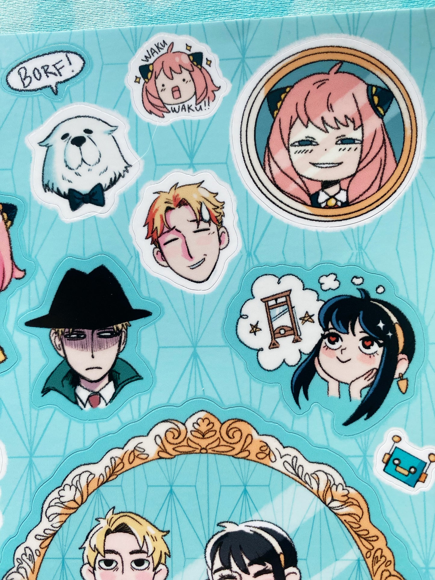 Spy Family Sticker Sheet