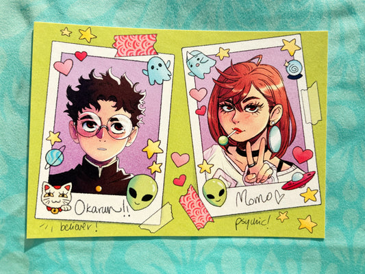 DanDaDan Postcard Print