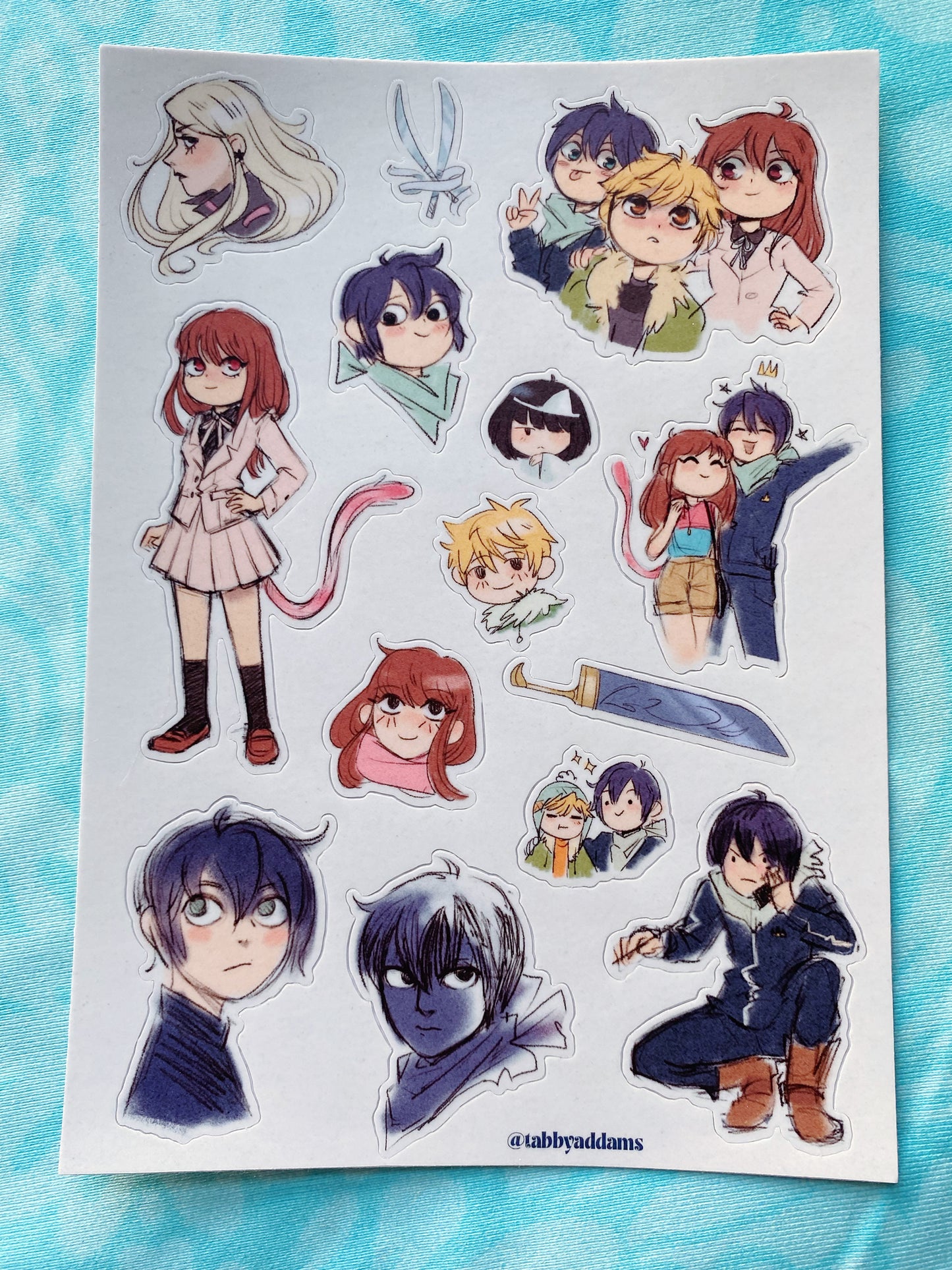 Stray God Sticker Sheet