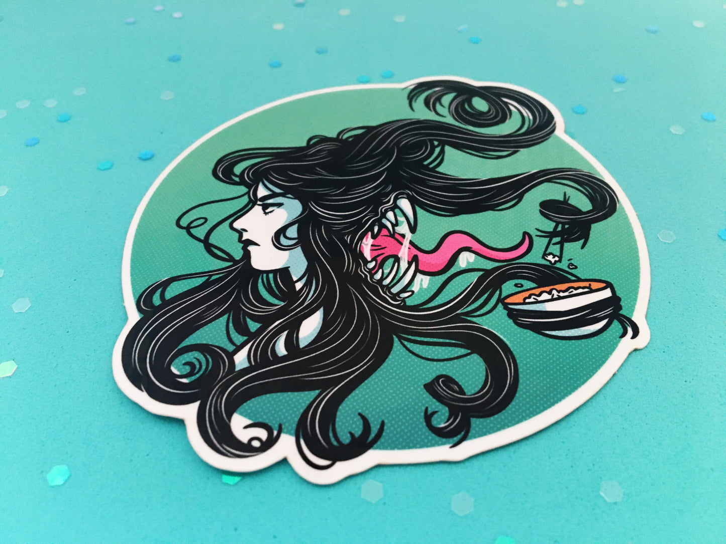 Yokai Woman Sticker