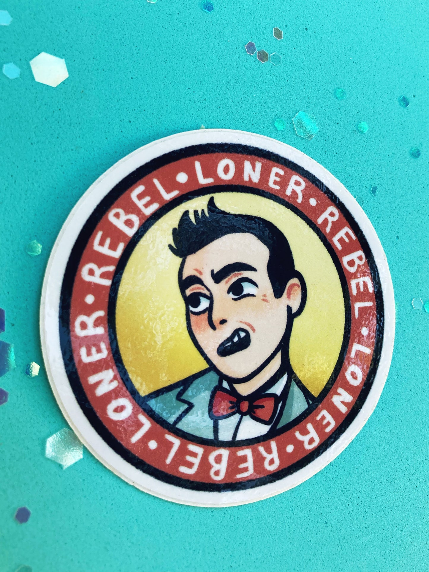 Rebel Loner Sticker