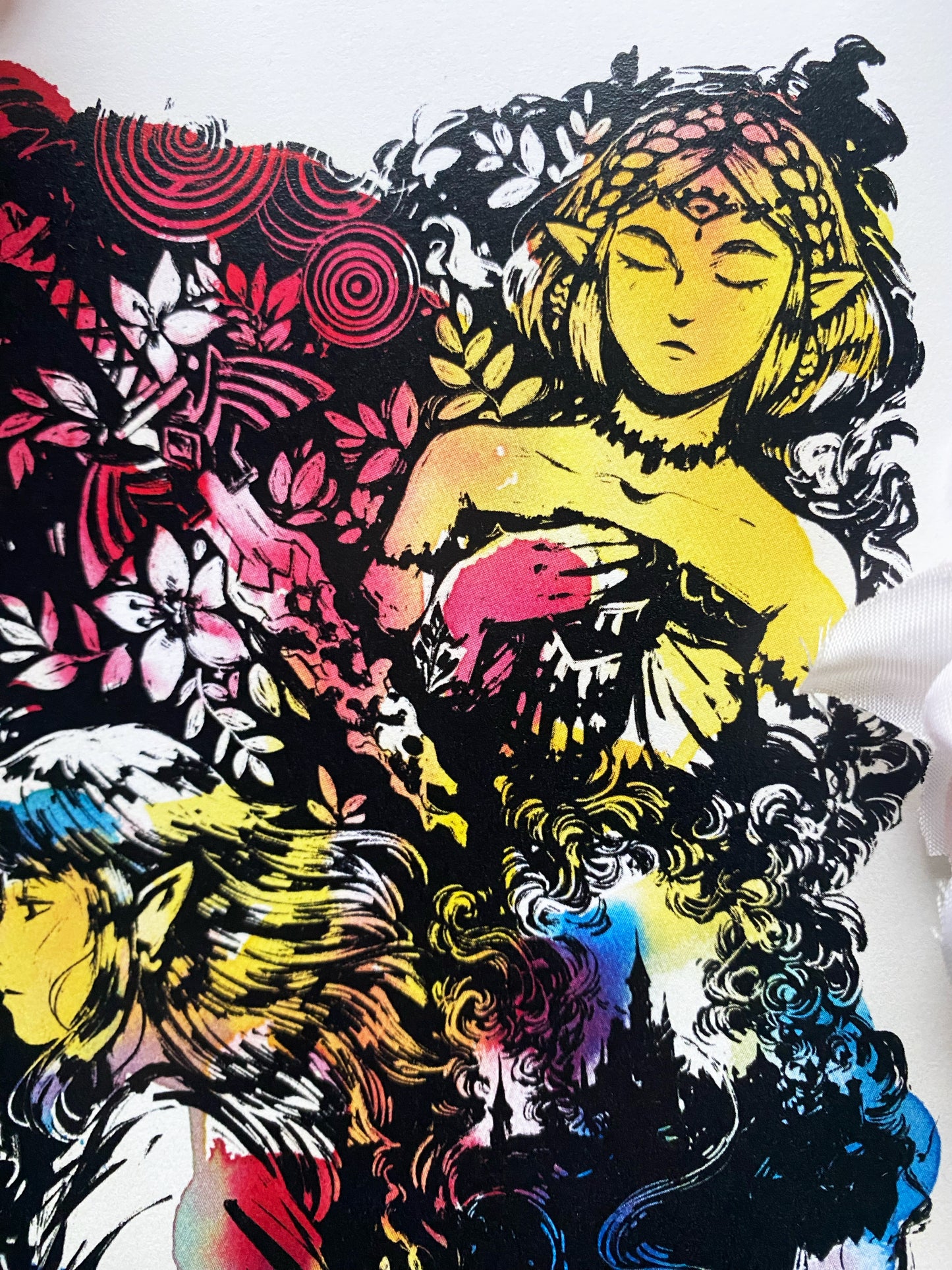 Tears of the Kingdom Watercolor Print, Legend of Zelda