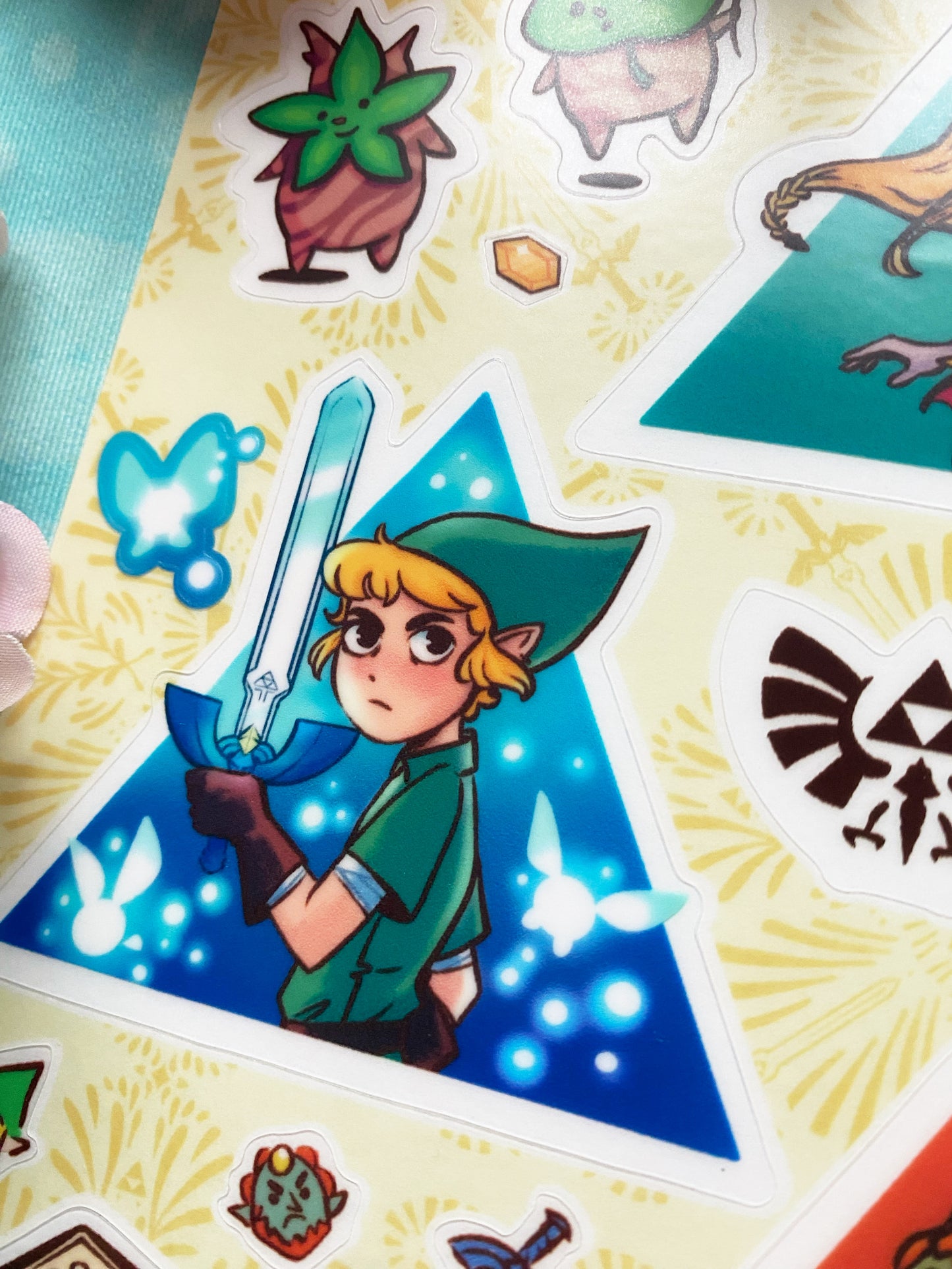 Legend of Zelda Sticker Sheet