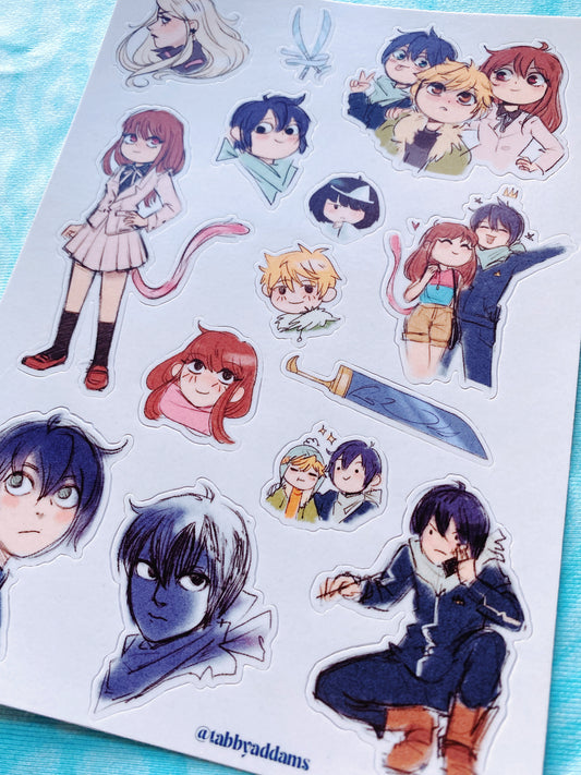 Stray God Sticker Sheet