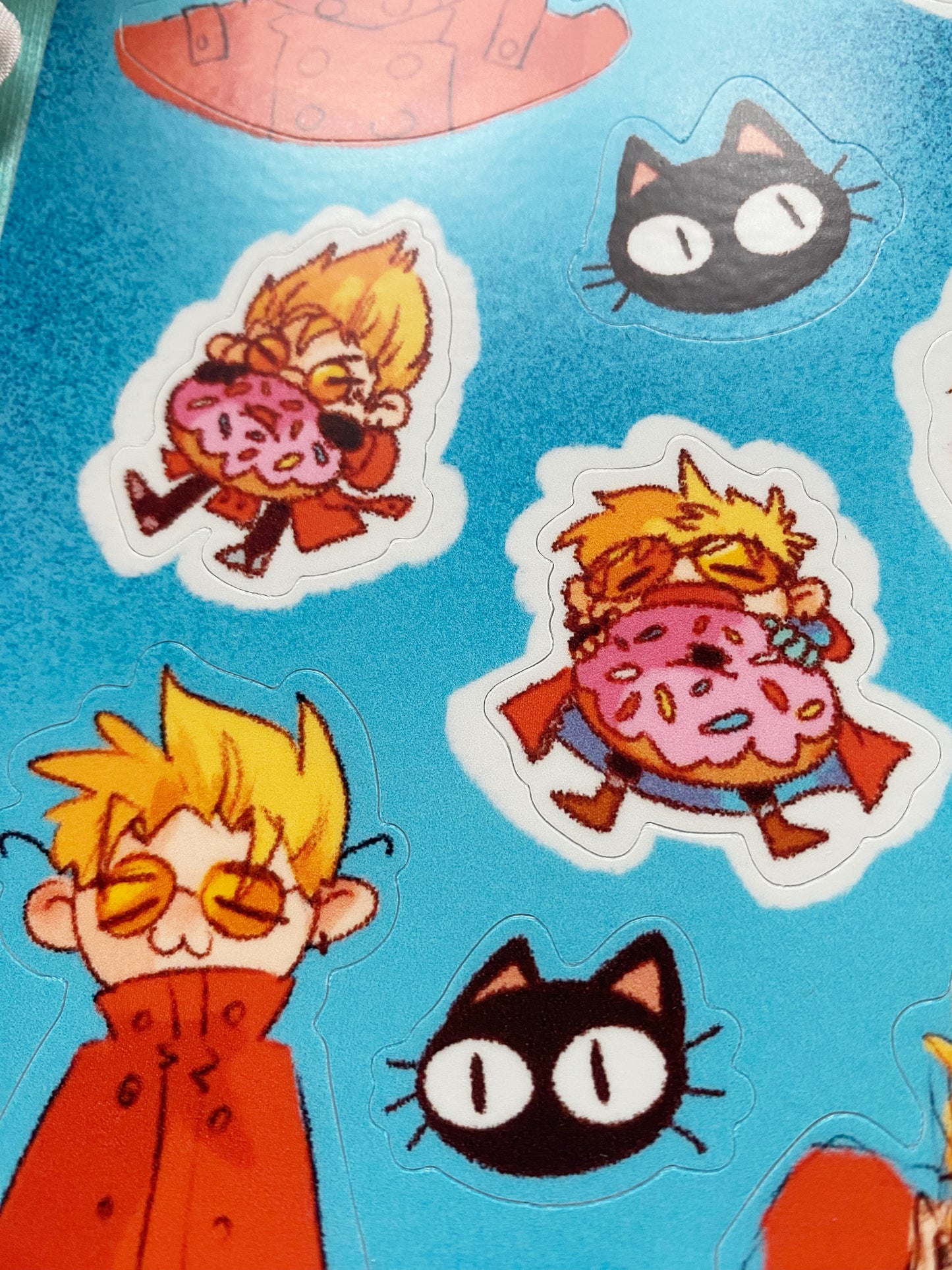 Vash the Stampede Sticker Sheet