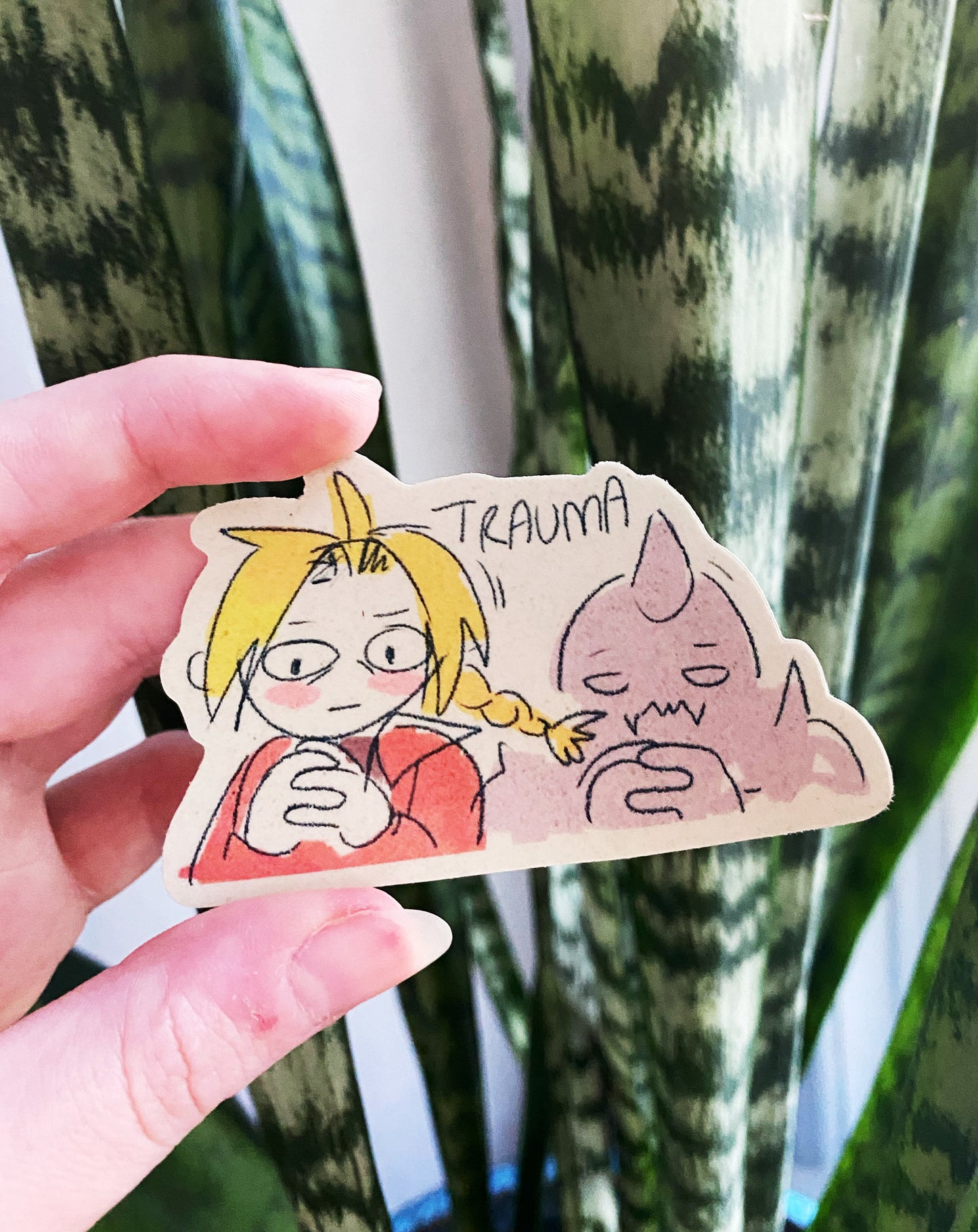 “Trauma” FMA Sticker