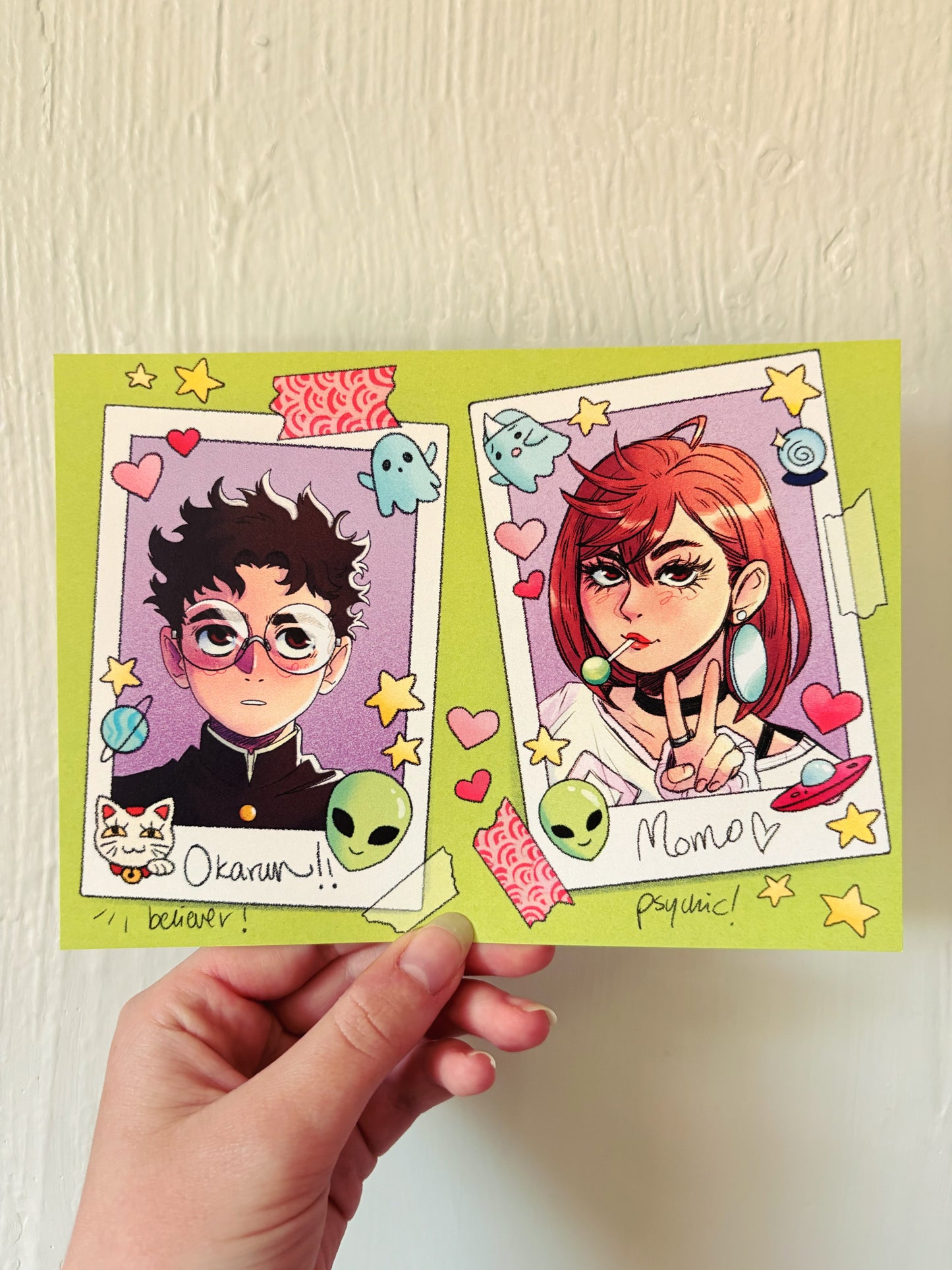 DanDaDan Postcard Print