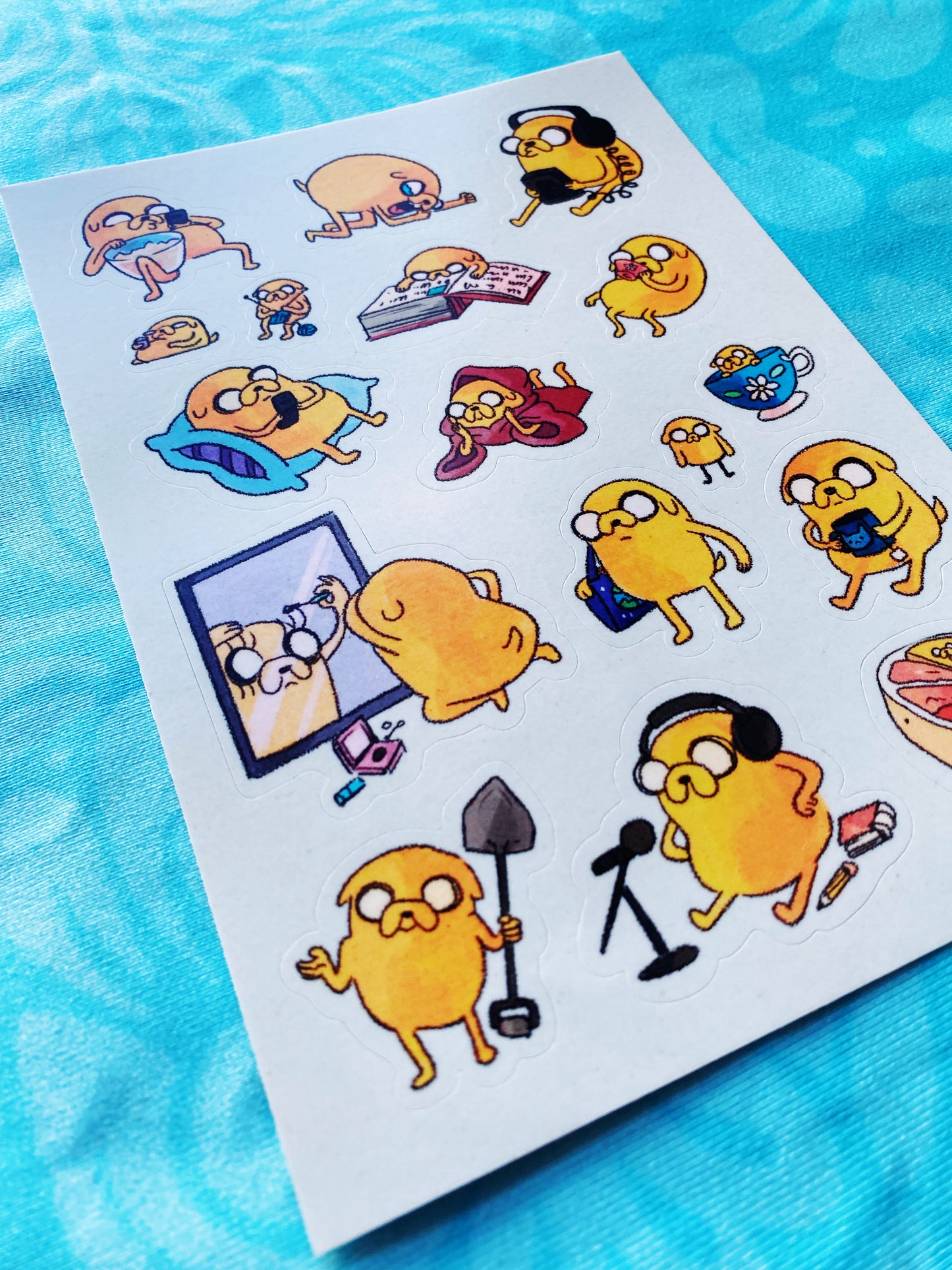 Jake the Vibes Sticker Sheet