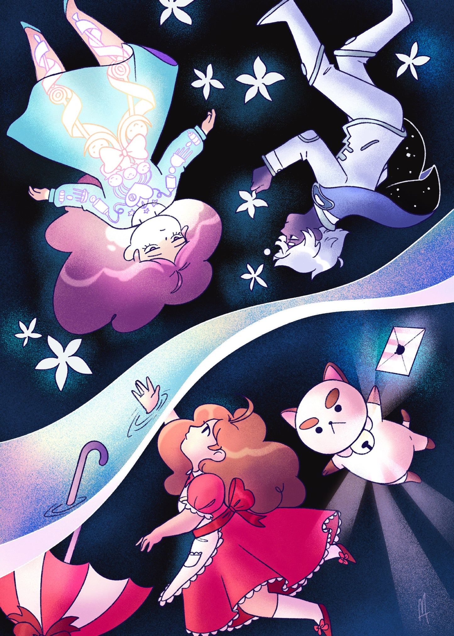 Bee and Puppycat Print