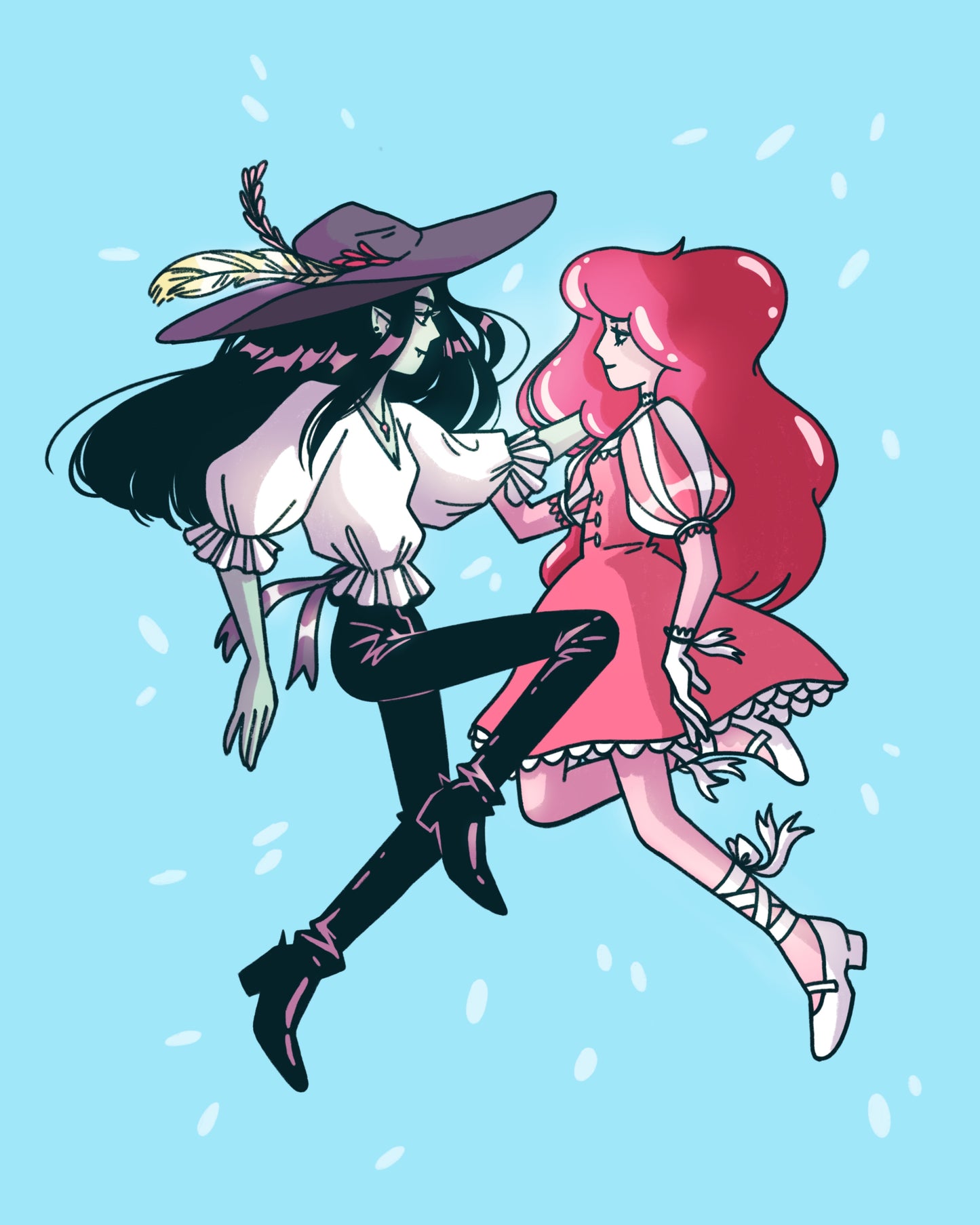 Bubbline Adventure Time Print